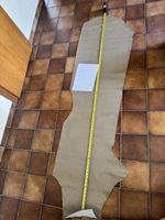 Echtleder rindsleder kaki /Cuir de vachette véritable