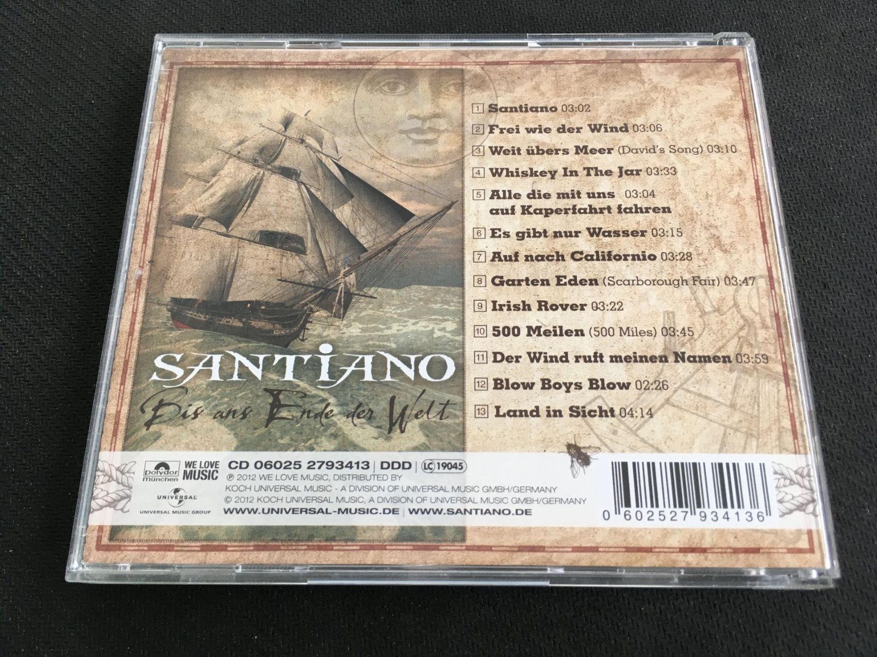 CD: Santiano - Bis ans Ende der Welt -CD- – Usato da St.Gallen venduto da MedienJoe 2