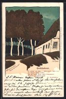 sign. Joh. Gerdes: Herbstabend, Ortspart