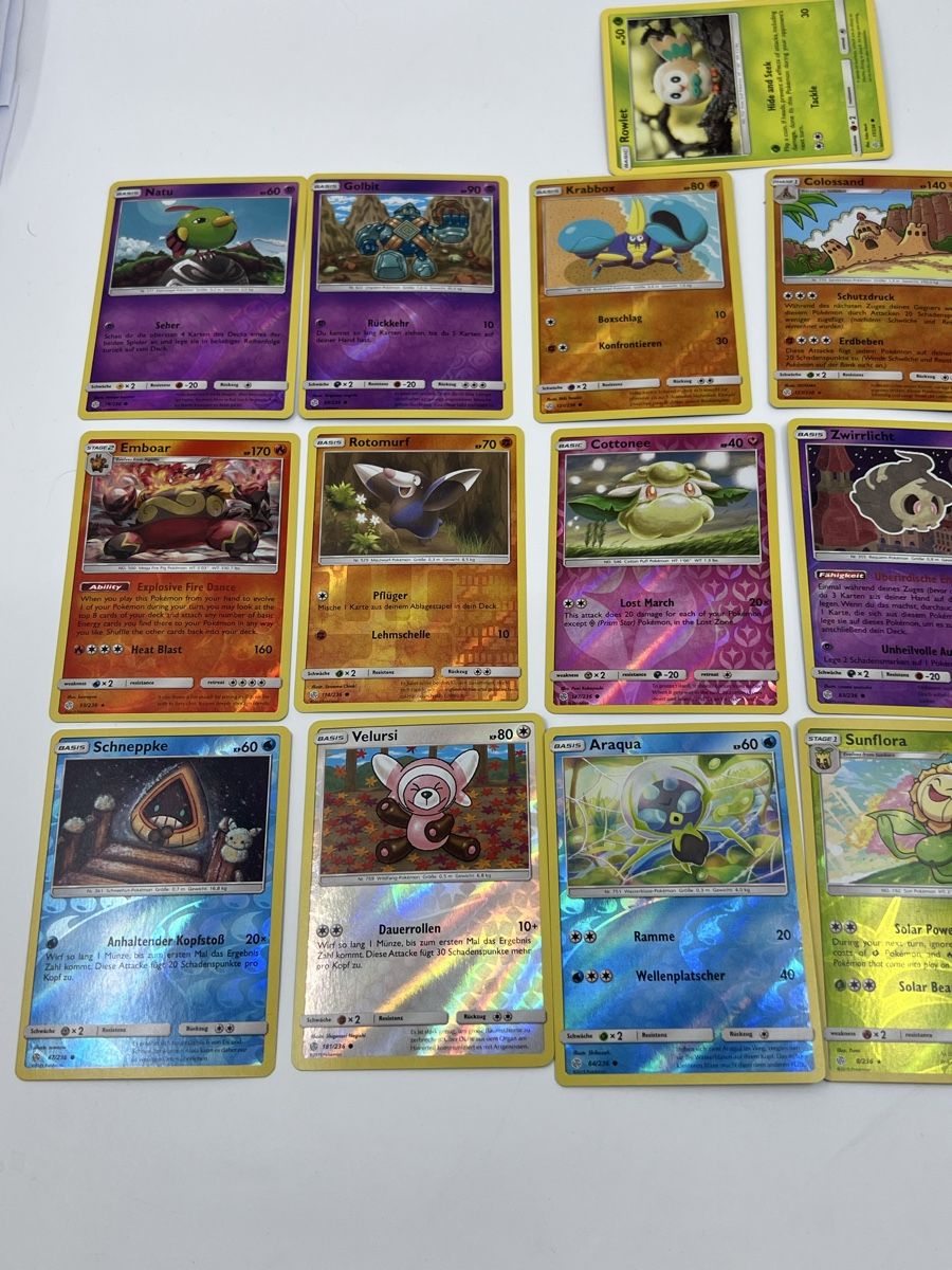 Pokémon Carte collezionabili: Pokemon karten 19stk Cosmic Eclipse von 2019 Reverse Holo – Usato da Diegten venduto da 5shop7 2