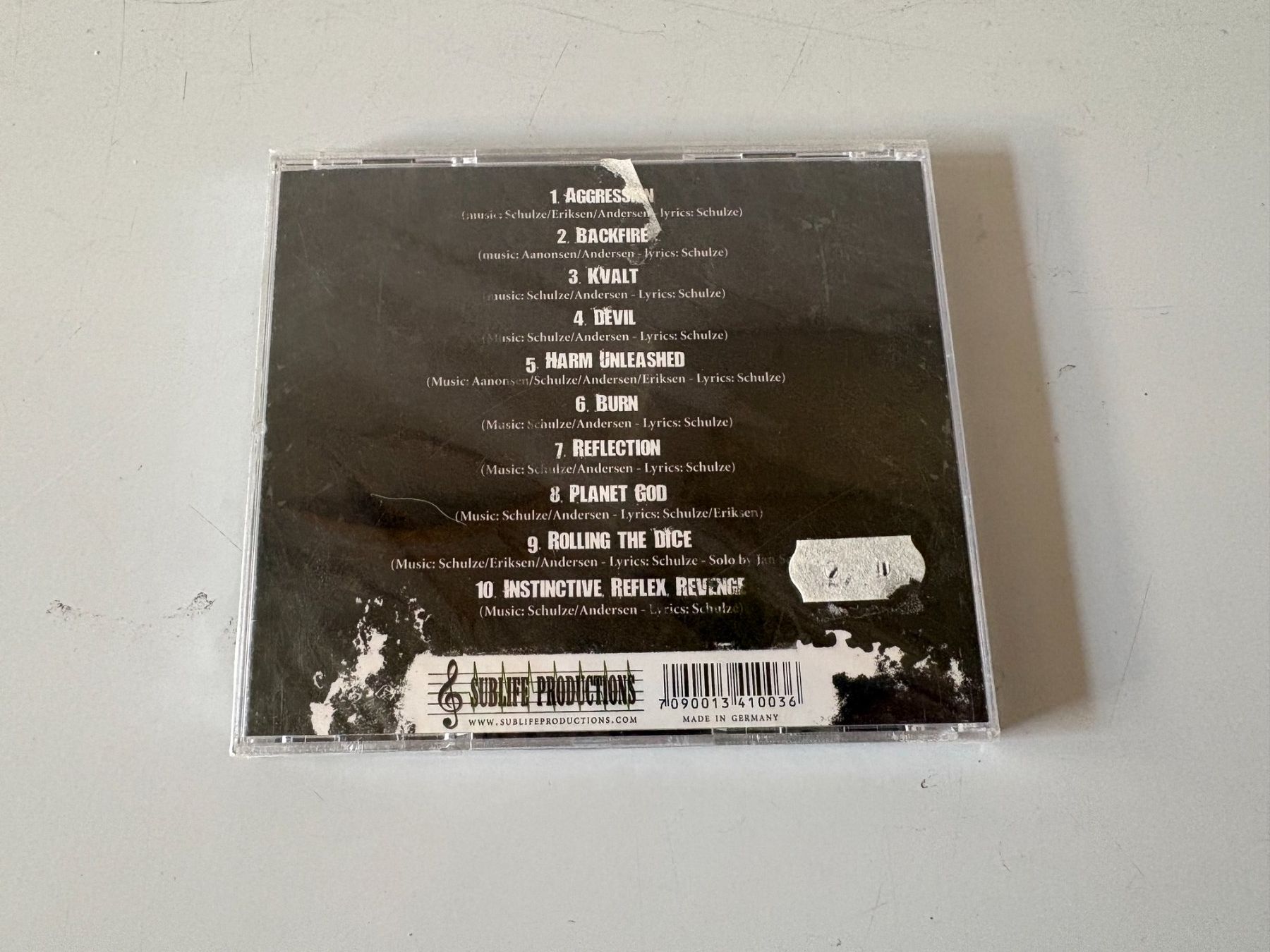 CD: HARM Devil CD Norwegen Thrash Metal 2006 – Nuovo e nell'imballaggio originale da Wiedlisbach venduto da Andrisa 1