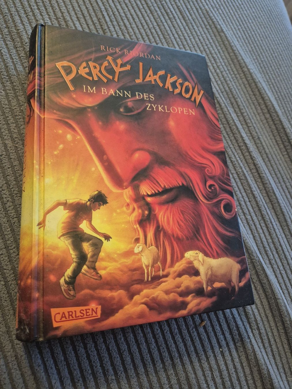Bücher: Percy Jackson Im Bann des Zyklopen – Gebraucht aus Seedorf UR von Carmena3 1