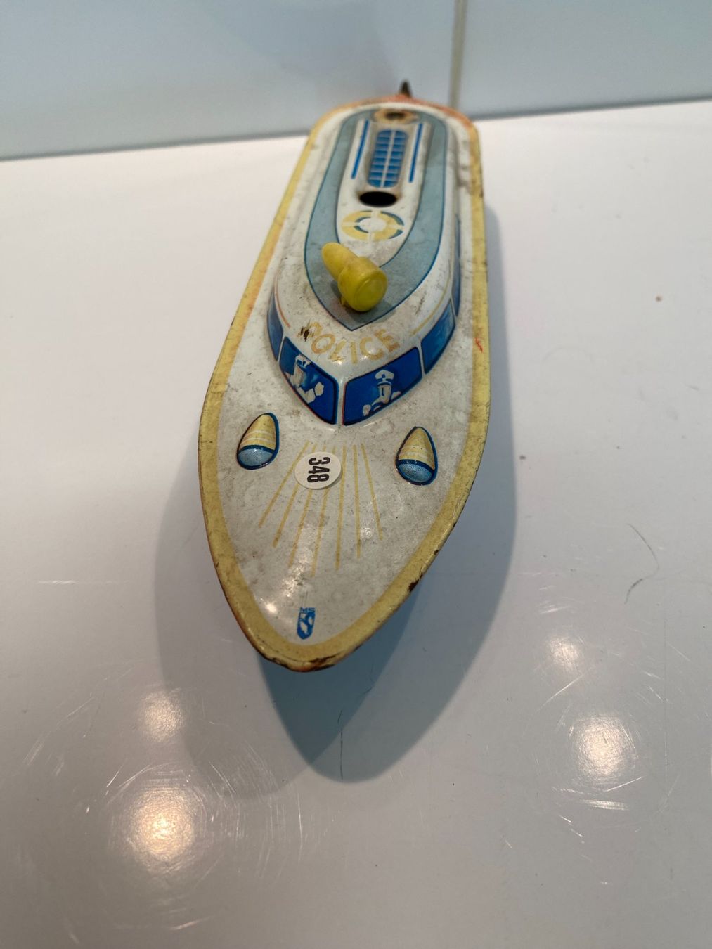 Jouets: MS Michael Seidel Polizeiboot Antrieb defekt 348 – Défectueux à Stäfa par elcondor245 3