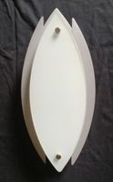 Wandlampe Mandelform/Blattform