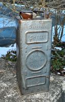 VTG SHELL LUXUS PETROLEUM Nr 4 Kanister 5 Liter Bidon THUN