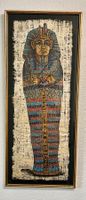 Gerahmtes Papyrusbild, Ägypten, Pharao, Vintage, Deko!