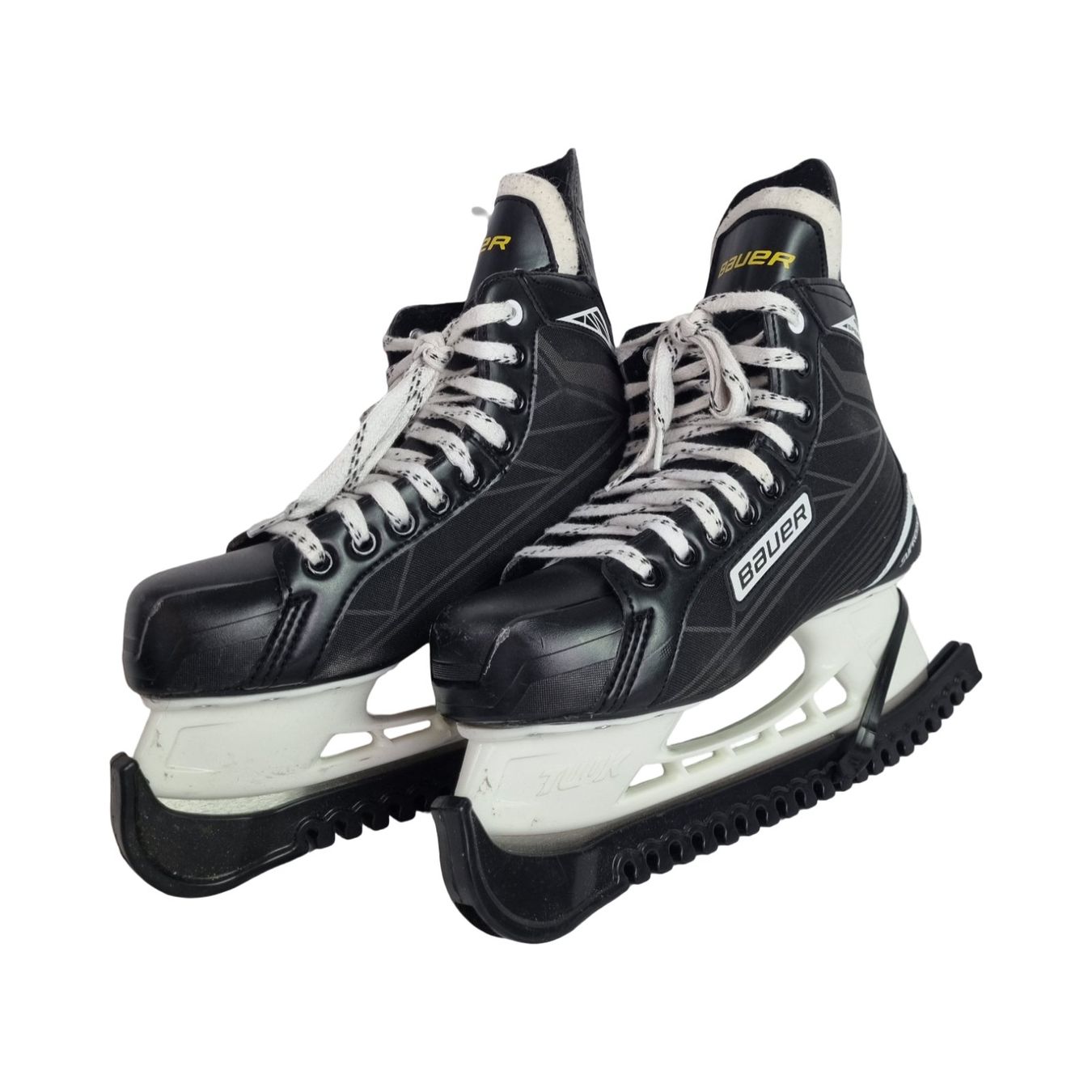Bauer Schlittschuhe: BAUER Schlittschuhe Gr. 42 - mit Tasche – Gebraucht aus Wangen b. Olten von Restwert_Wangen 1