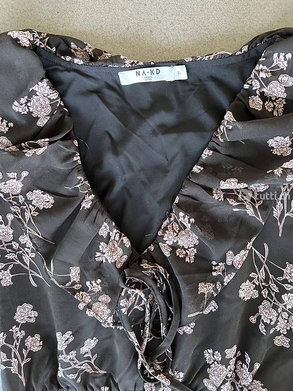 Na-kd Vestiti & Gonne: Kleid mocca/rosa Gr. 34 von NA-KD – Nuovo (secondo la descrizione) da Oberrohrdorf venduto da Augustus5 3
