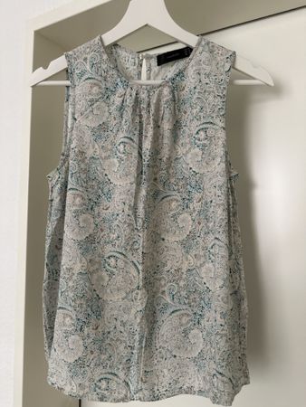 Hallhuber Sleeveless Blouse - Grösse/Size M