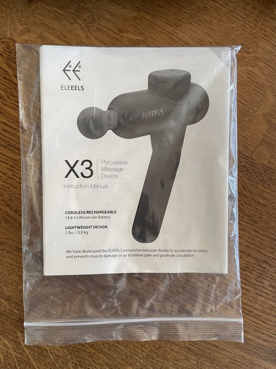 Dispositivi per massaggi: Massagepistole ELEEELS X3 mit Original Etui – Usato da Seengen venduto da lou_v5m2 3