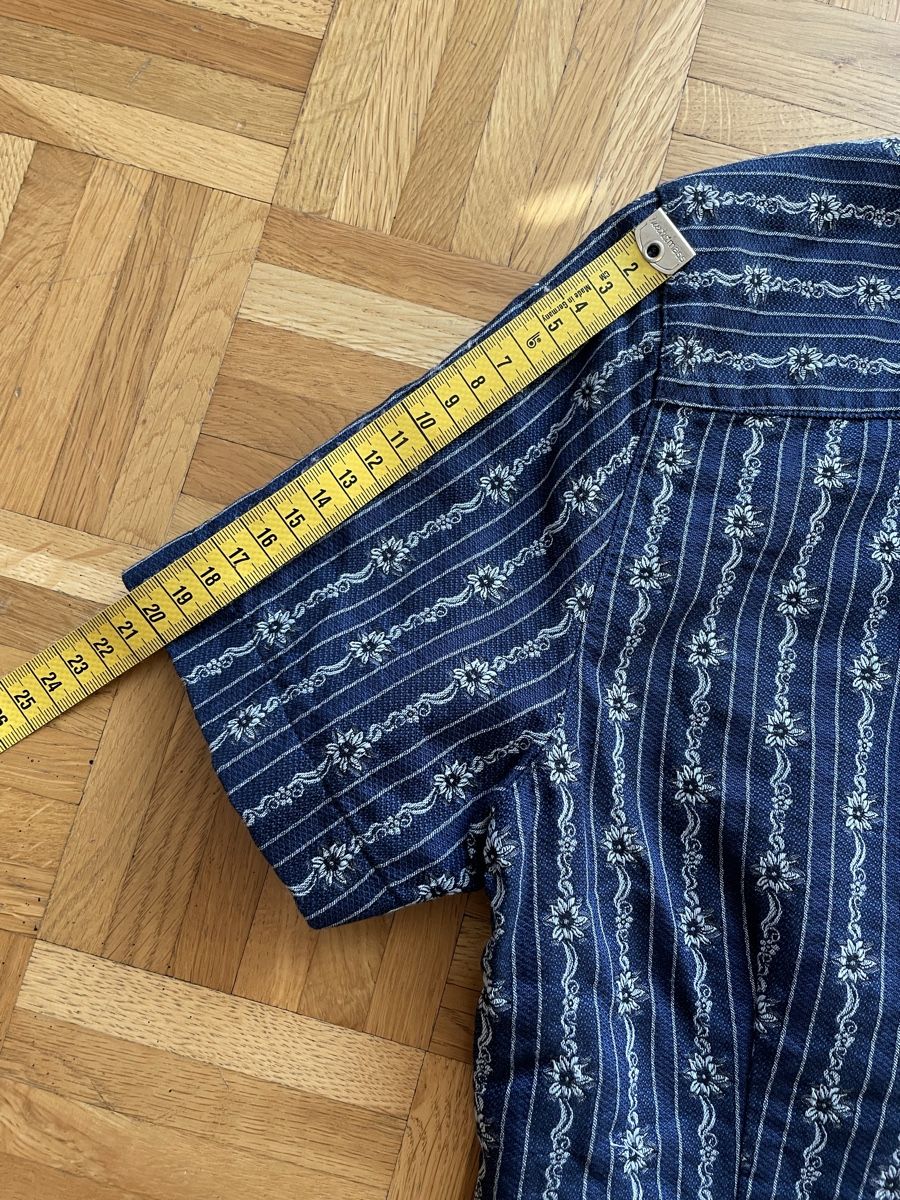 Camicette: Trachtenbluse Jenni blau Grösse 34 – Usato da Zürich venduto da 01pippa 7