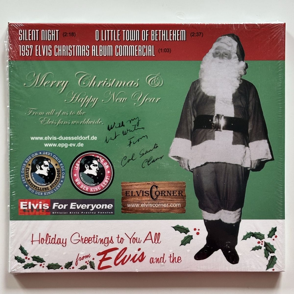CD: CD-Single - Elvis - Silent Night – Nuovo e nell'imballaggio originale da Etzwilen venduto da presley3577 1