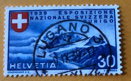 Nr.221 GESTEMPELT Piz Roseg 1939   