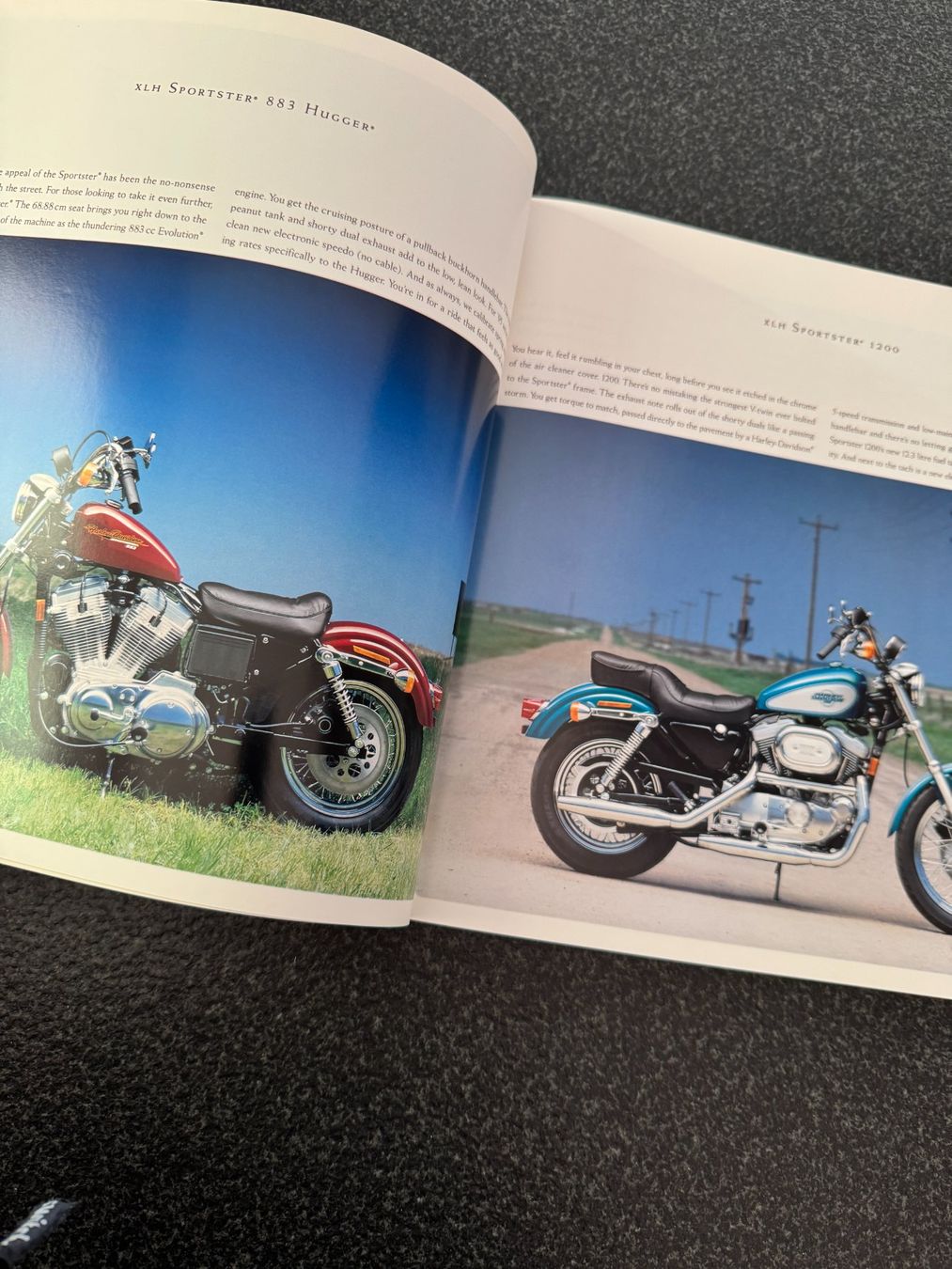 Documents: Harley-Davidson Prospekt, Katalog, Broschüre 1995 – D'occasion à Niederhasli par Berno 4