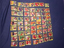 Panini WM Stickerkollektion  63 Stück