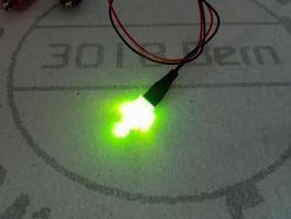 Tower-LED 12V verkabelt, grün
