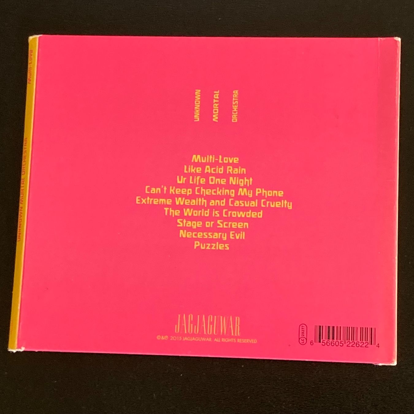 CD: Unknown Mortal Orchestra - Multi-Love | Psychedelic Pop – Usato da Bern venduto da Ntsamina 1