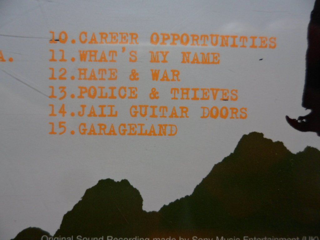 CDs: THE  CLASH  2 CD   the clash,  give 'em enough rope – Gebraucht aus Langnau i. E. von gf2_29jt 6