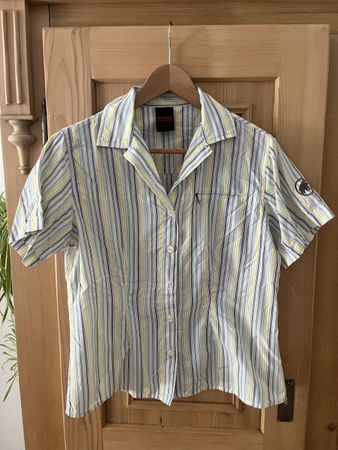 Mammut Damen Hemd Bluse Outoor Wandern kurzarm Gr. M