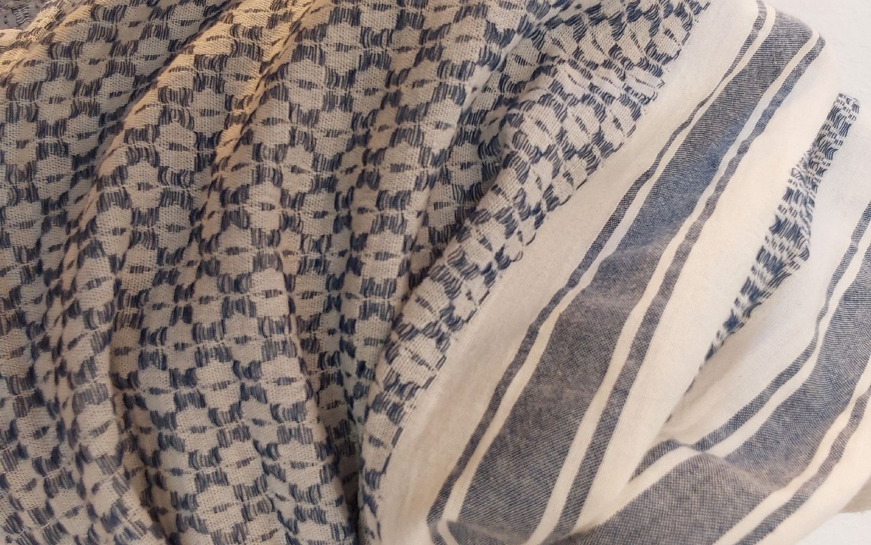 Foulards, Tücher & Schals: Schal blauweiss – Gebraucht aus Köniz von scopello12 3