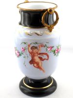 Vase opaline angelots monture bronze Opalinvase  Putten