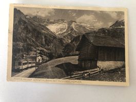Ansichtskarte Sernftalbahn Tschingelhörner 1925