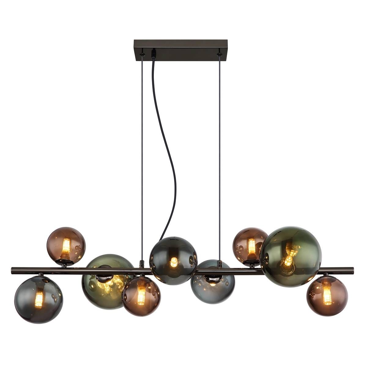 Lampadari & plafoniere: LED Pendelleuchte, Grau, 86 cm x 36 cm – Nuovo (secondo la descrizione) da Kreuzlingen venduto da Smart-Light 2