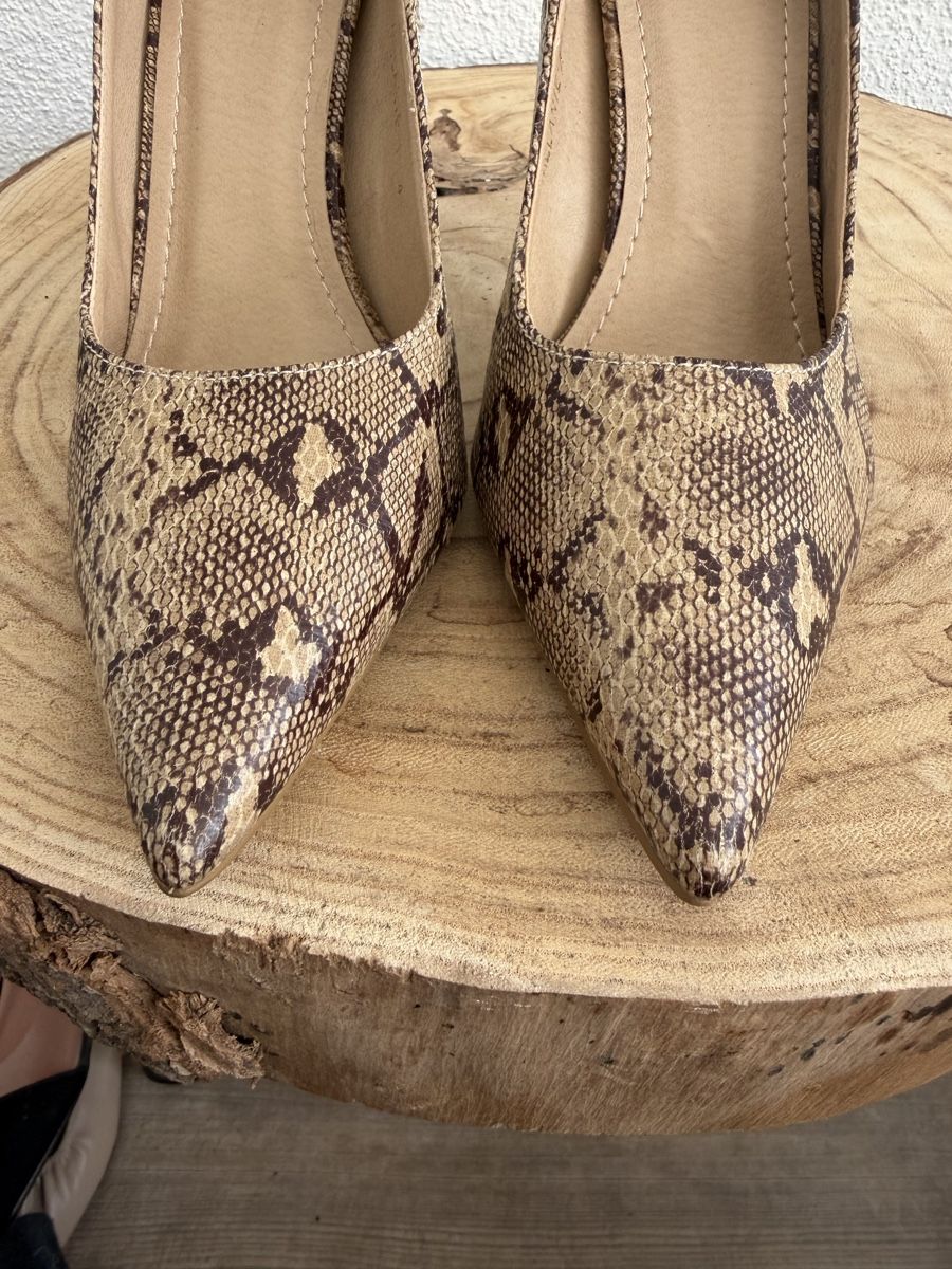 Scarpe da donna: RAID High Heels Snake Print Beige/Braun Gr. 37 – Nuovo (secondo la descrizione) da Hägglingen venduto da Raff_Ella 5
