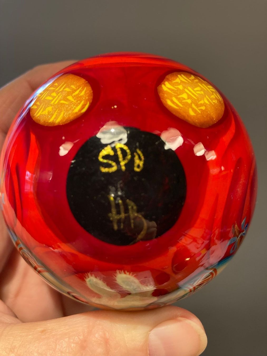 Tutte le decorazioni: Weihnachtskugel handbemalt – Usato da Winterthur venduto da silen 2