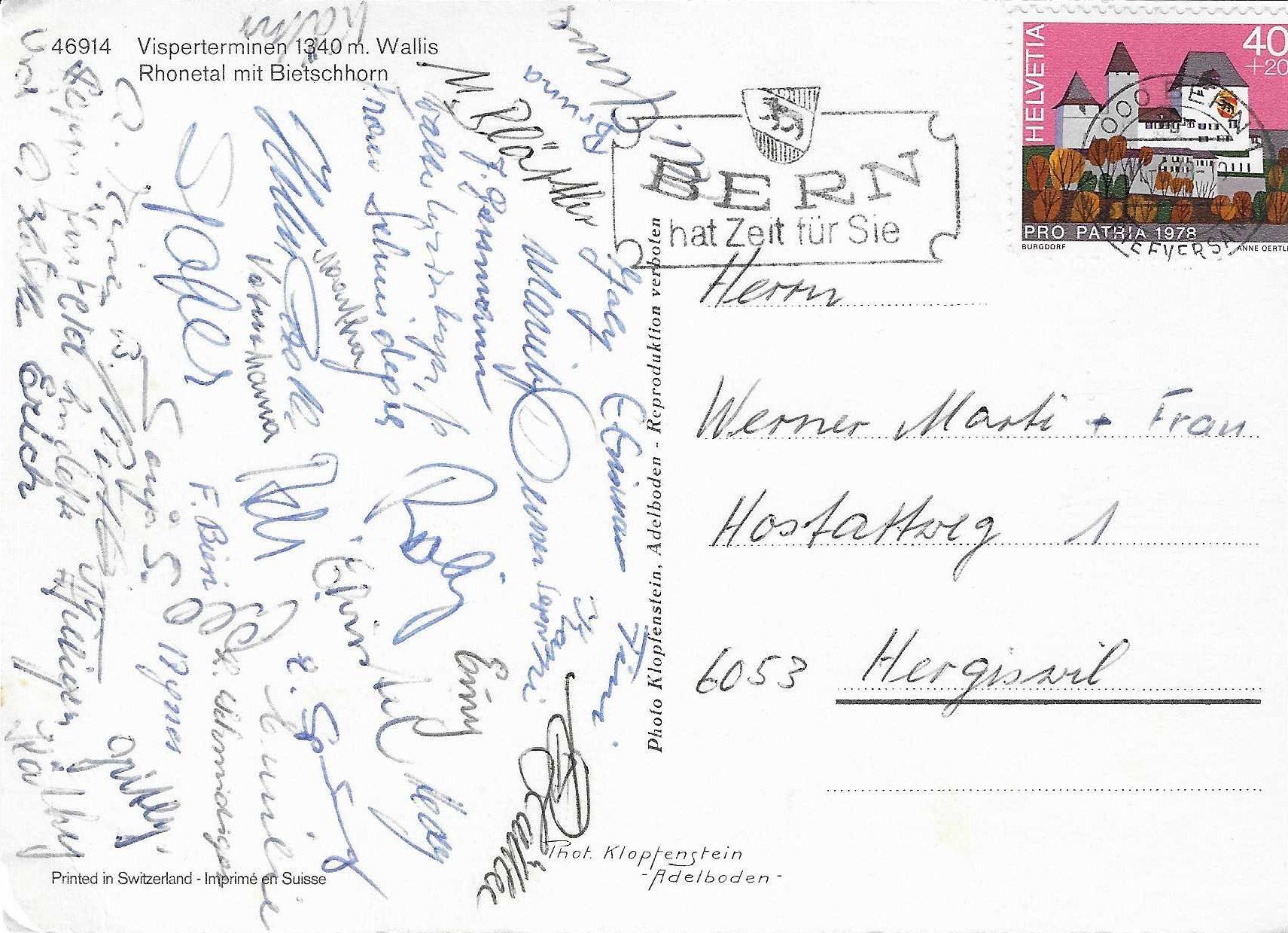 Cartes postales: Visperterminen VS – D'occasion à Rothrist par Stranglehold 1