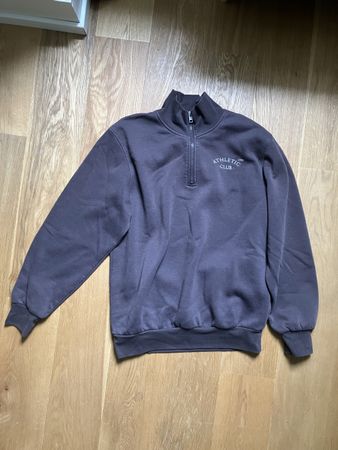 Pullover mit Reissverschluss Jack & Jones dunkelbraun 