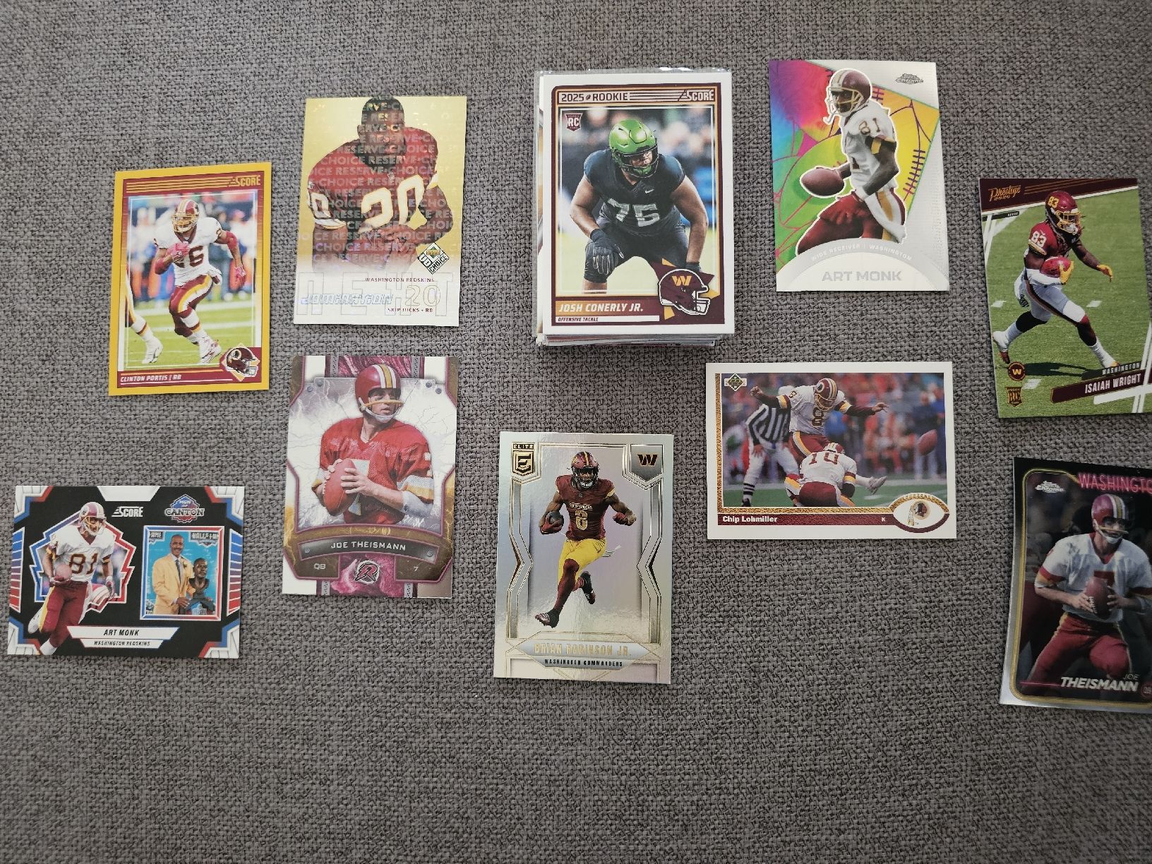 NFL Carte collezionabili: NFL Trading Cards Washington Commanders – Nuovo (secondo la descrizione) da Malters venduto da King1901