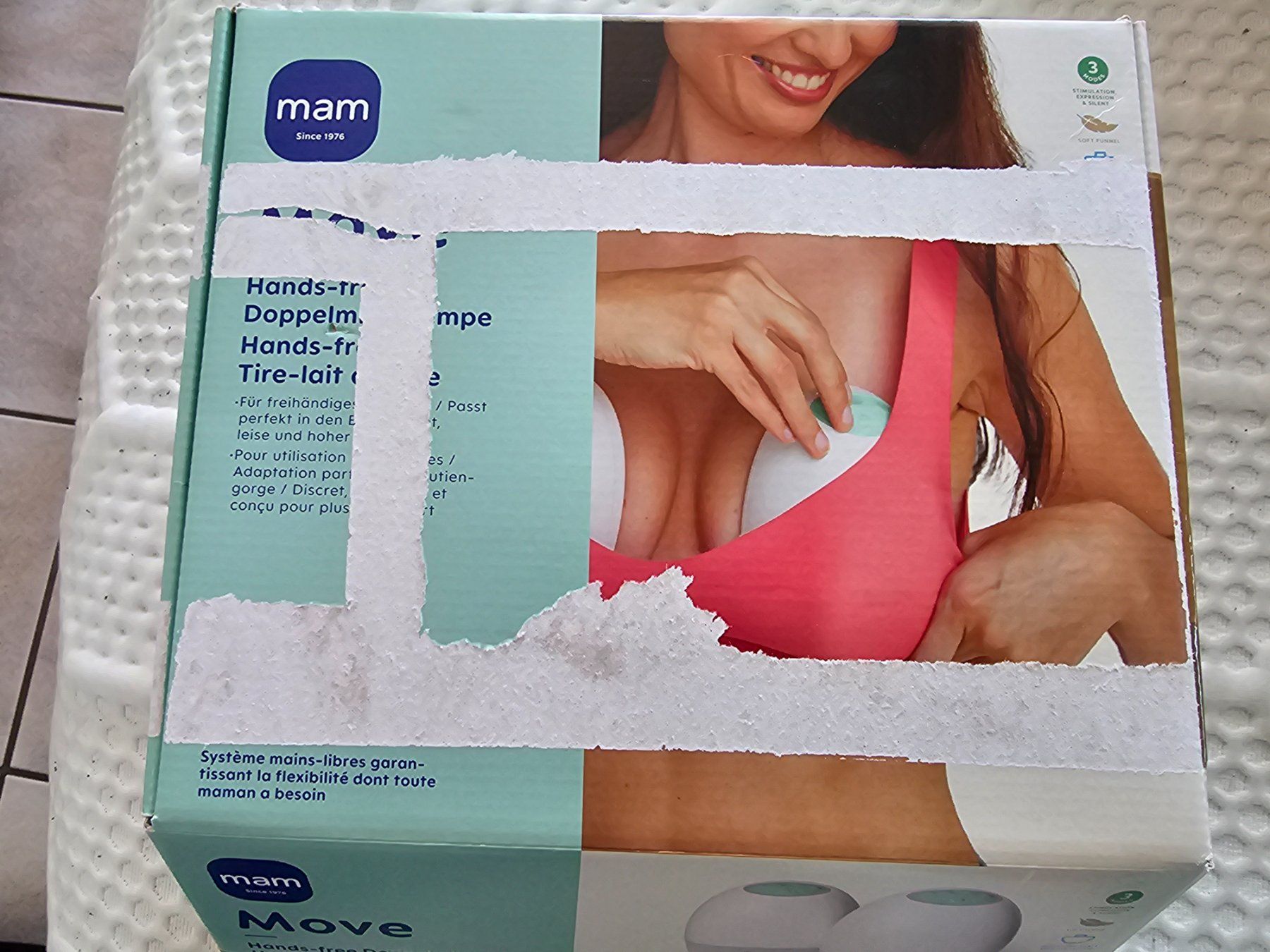 Mam Accessori per l’allattamento: Mam Doppel Milchpumpe – Usato da Allschwil venduto da 92Steffi13 3