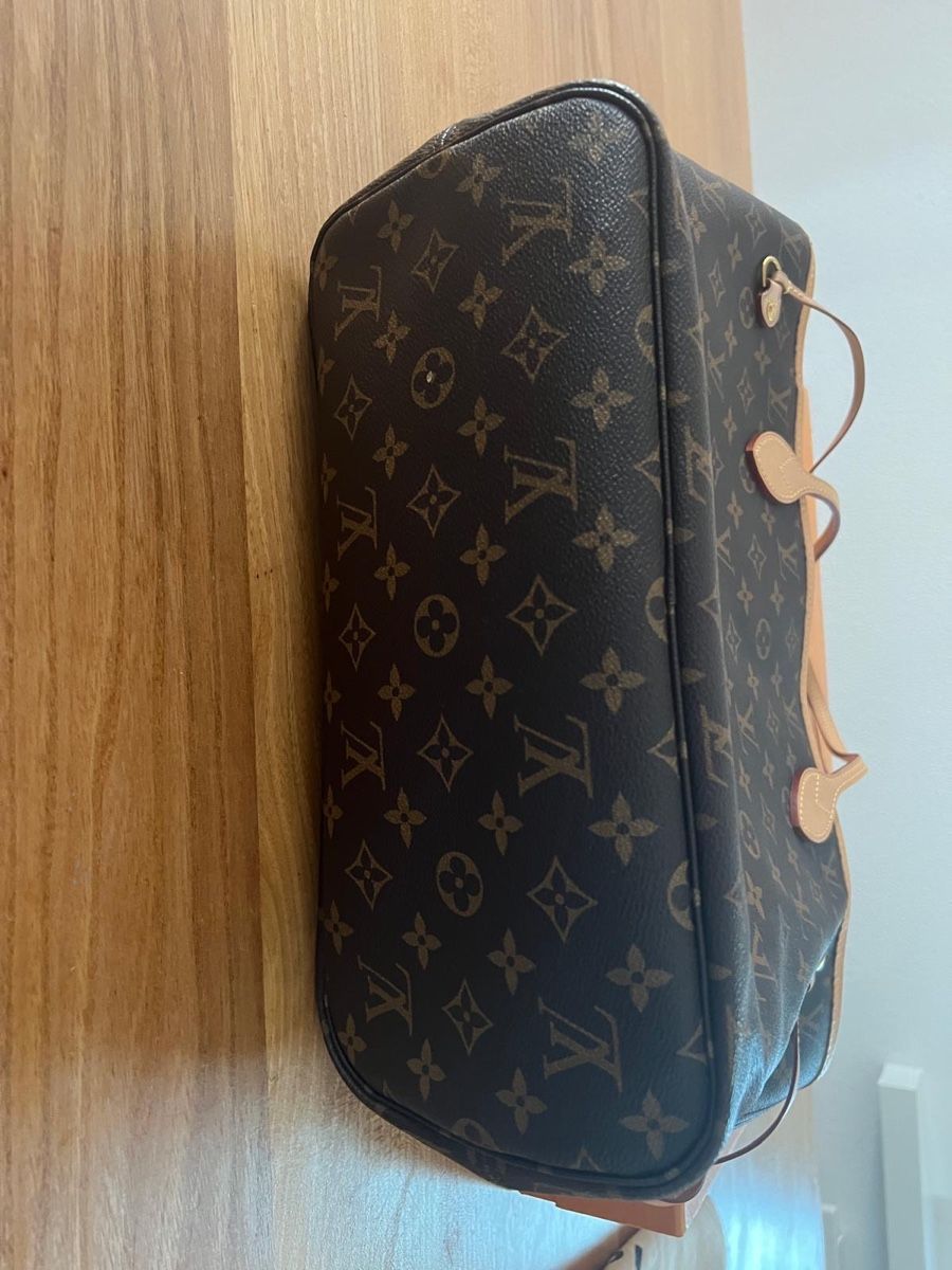 Louis Vuitton Borse da donna: Louis Vuitton Neverfull MM Monogram Canvas Damier Azure gute – Usato da Steinhausen venduto da den_9rkv 4