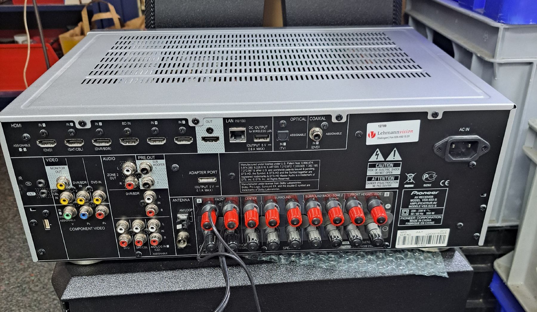 Pioneer Ricevitori: Pioneer AV HDMI Receiver DEFEKT – Difettoso da Düdingen venduto da Ce68 2