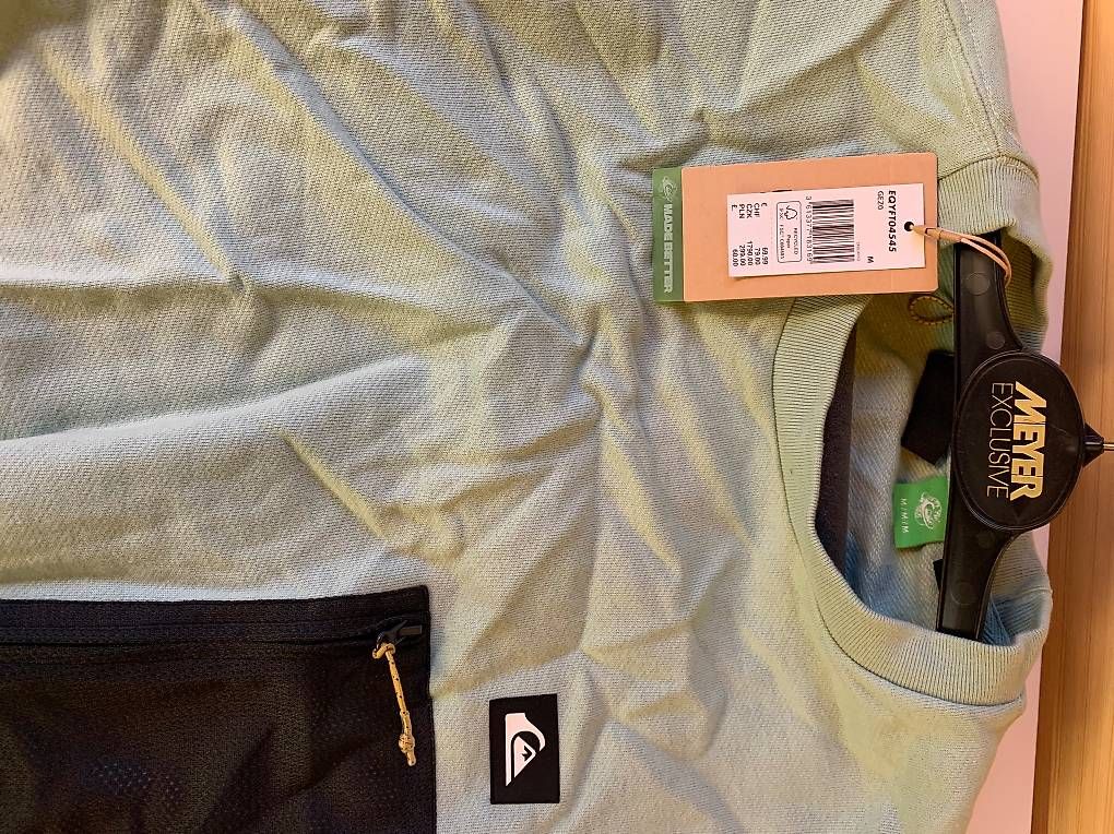 Quiksilver Pullover & Sweatshirts: Quicksilver Down Hill-Sweatshirt (Green) - Gr. M – Neu und originalverpackt aus Rickenbach SZ von PhanP 1