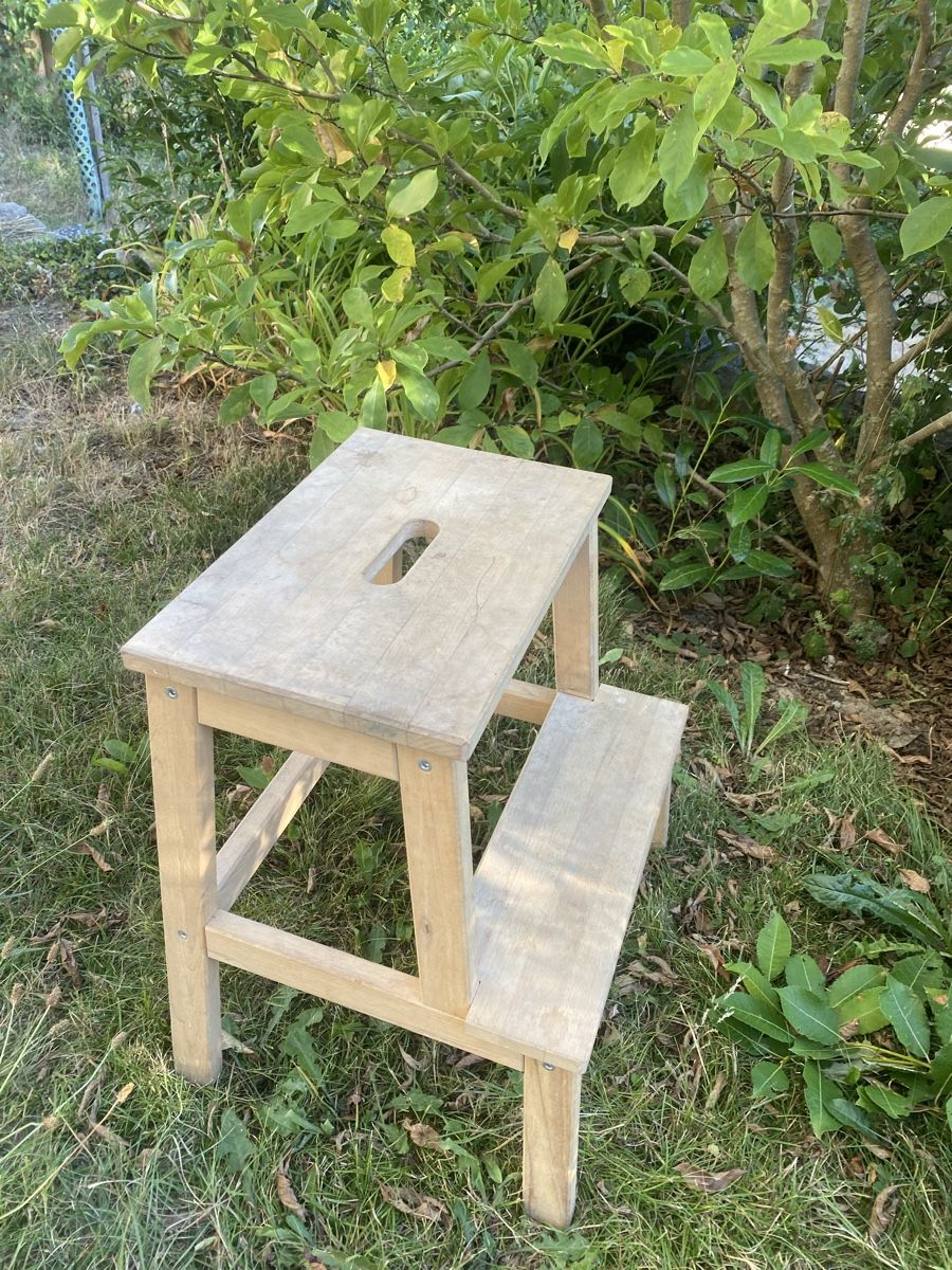 Ikea Sgabelli: Treppenhocker ikea natur holz – Usato da burgdorf venduto da kaethiduebi 2
