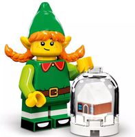 Lego 71034 - Nr5 Weihnachtselfe - Lego Series 23 Minifigur