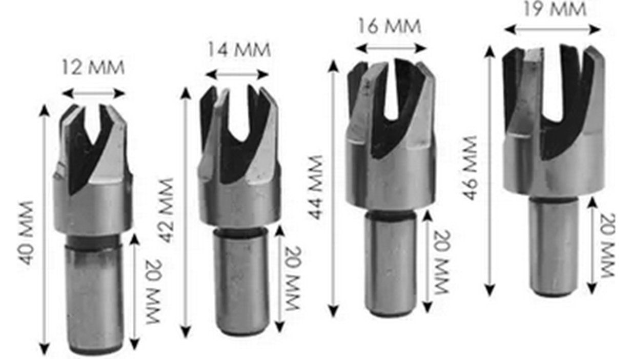 Alle Werkzeuge: 8er Set Zapfenbohrer 6mm - 22mm – Neu und originalverpackt aus St. Gallen von schnaeppchen-preise 1