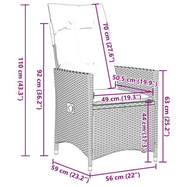 Vidaxl Sessel: Relax Sessel Rattan mit Polster NEU – Neu und originalverpackt aus Fraubrunnen von schlafenKuh 2