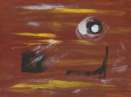 10 Acryl Zeichnungen auf Papier