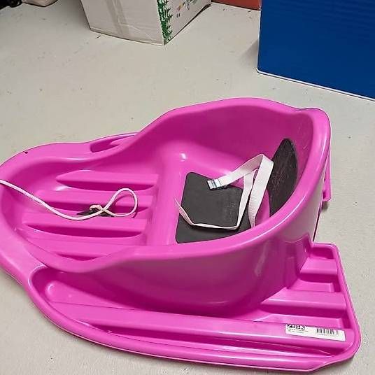 Slitta: Pink Baby sled/schlitten – Usato da Dietikon venduto da eka_pd98
