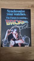 Back to the Future Michael J. Fox signiertes Foto mit COA