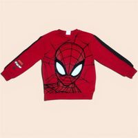 SWEAT-SHIRT ROUGE SPIDER-MAN