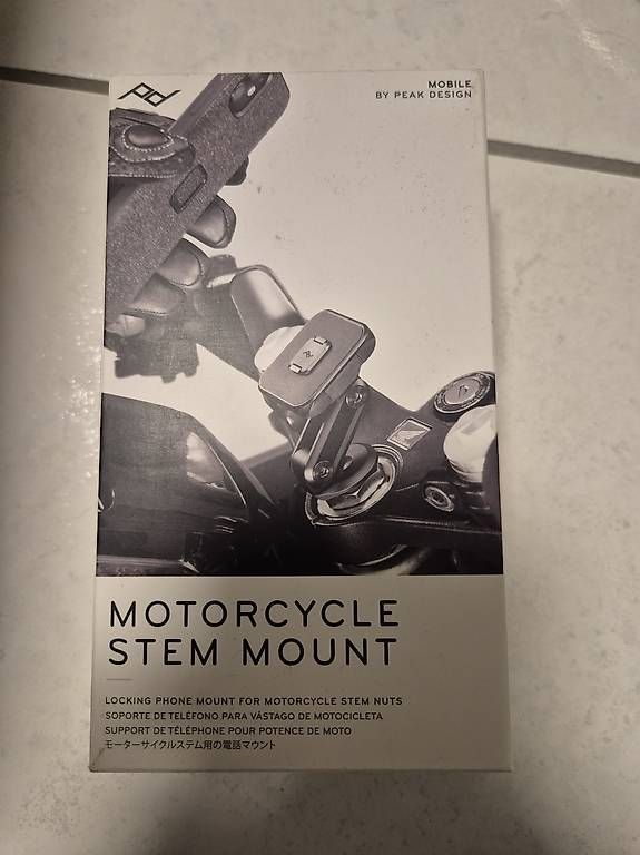 Supporti a parete: Peak Design Motorrad Vorbauhalterung schwarz – Usato da marly venduto da Leg_chipie21