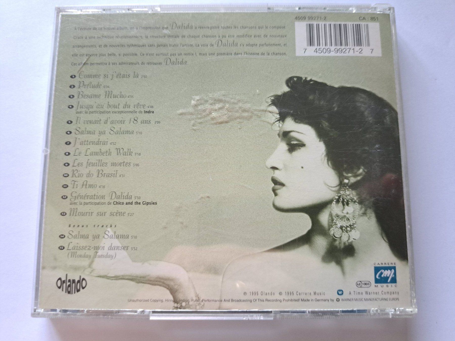 CDs: CD Dalida - Comme si j'étais là – D'occasion à Pully par bro_n52j 1