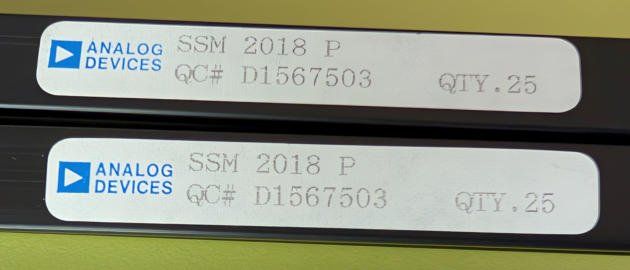 Composants électroniques: SSM 2018P VCA – Neuf (Voir description) à Nussbaumen TG par Hzn19k 1
