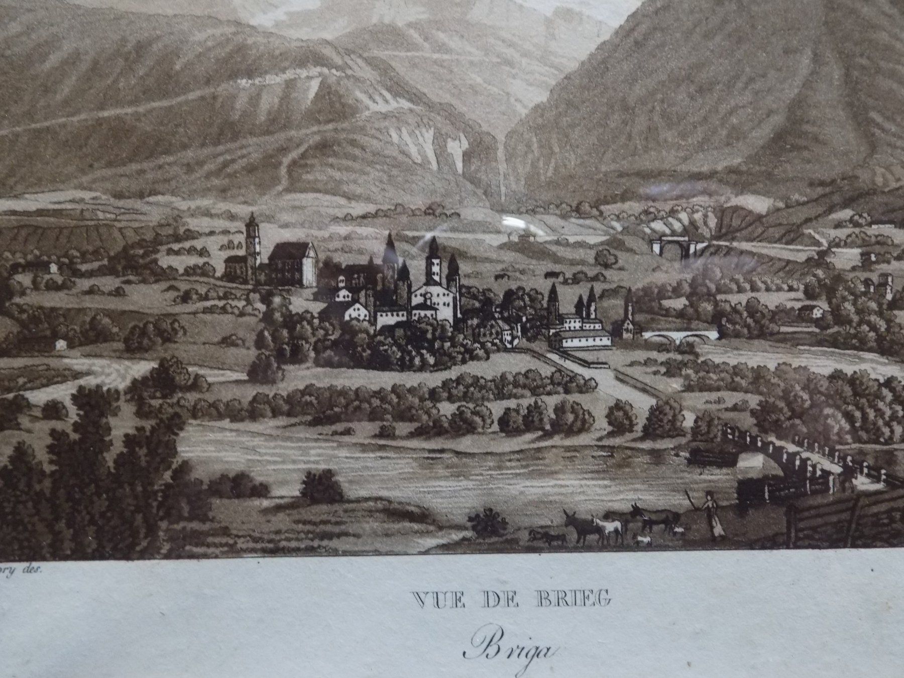 Gravures: Brig Wallis selten – D'occasion à Risch par Rischli15 7