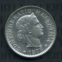 CHF___0.20 1978 stgl * nigelnagelneu! 20 Rappen