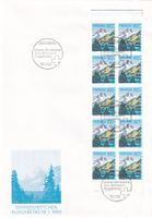 FDC 837H4 Heftchenblatt aus Markenheft ET Bern 10.1.1993